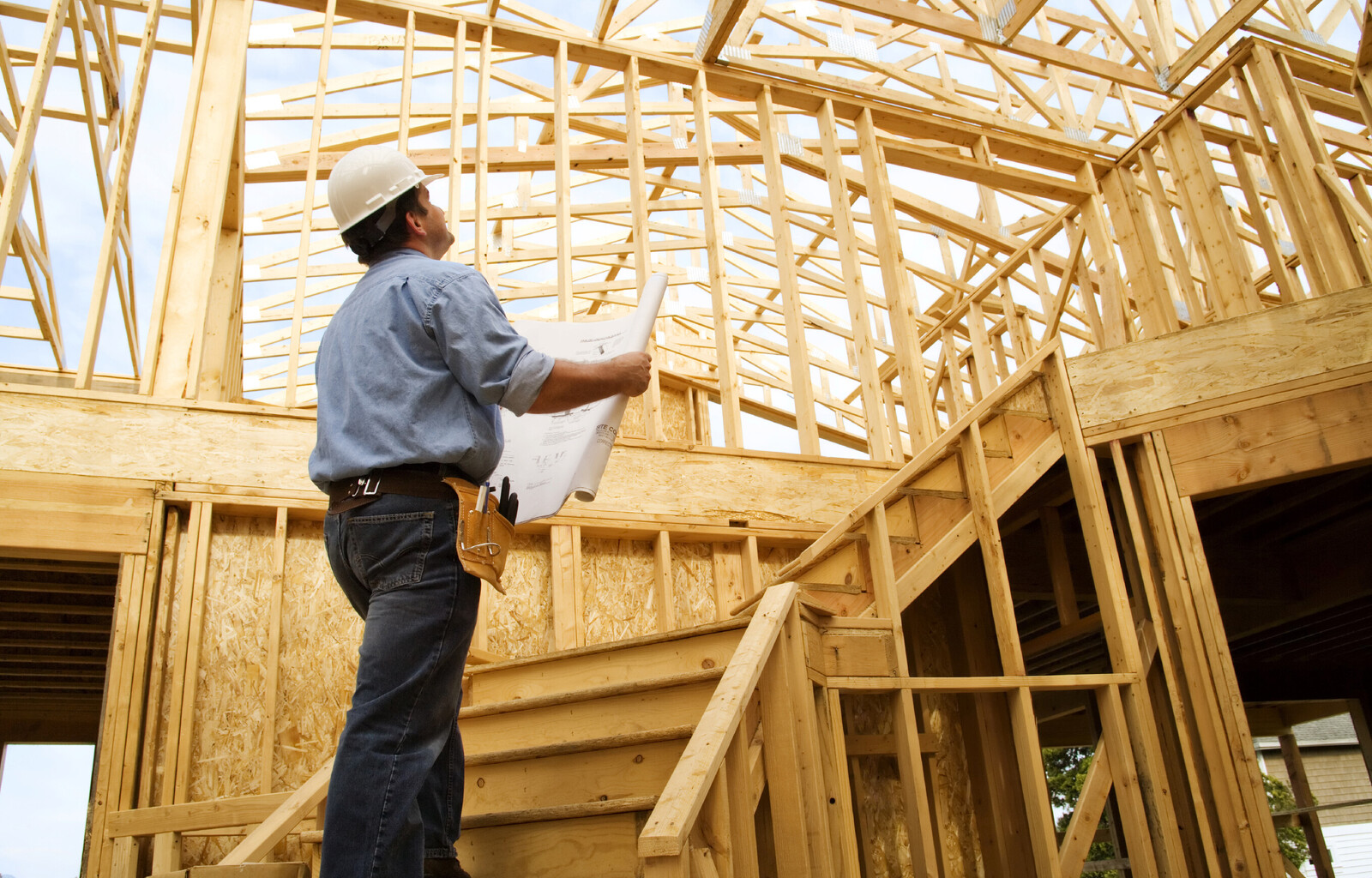 Construction on home